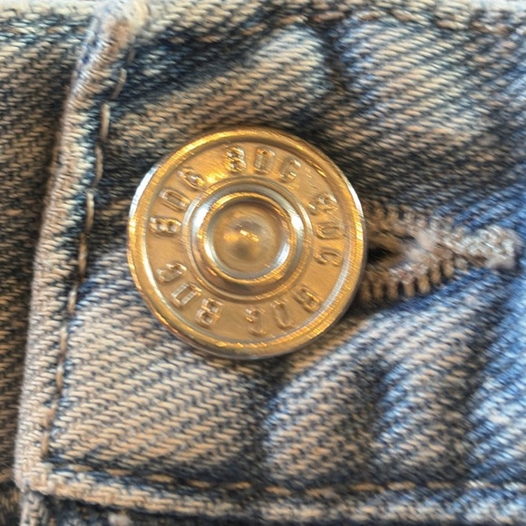 BDG urban outfitters light blue faded wash denim High Rise Baggy Jeans Sz 27 - Picture 8 of 11